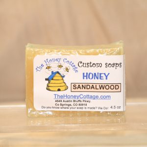 Beeswax and Honey Soap, Sandalwood