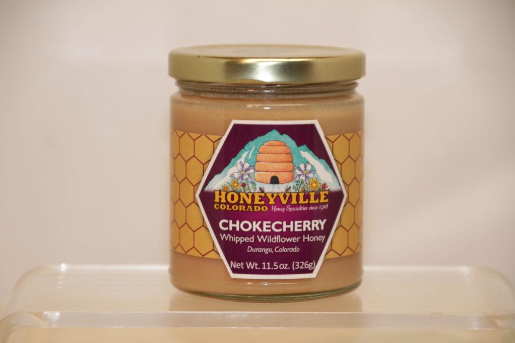 Chokecherry Whipped Honey