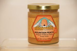 Mountain Peach Whipped Honey