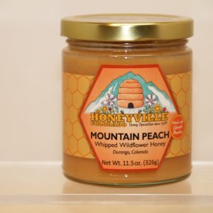 Mountain Peach Whipped Honey
