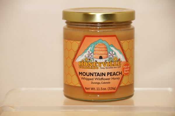 Mountain Peach Whipped Honey